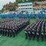 Tras intenso periodo de adoctrinamiento grumetes recibieron su arma de servicio