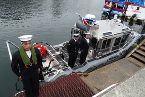 Realizan ceremonia de incorporación de la Lancha Patrullera modelo Defender PM-2516