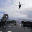 Dotaciones de la V Zona Naval se capacitan en maniobras aeronavales