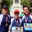 Cadetes de la Escuela Naval “Arturo Prat” participaron en la XII Maratón de Santiago 2019