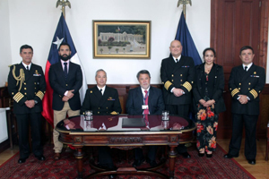 Segunda Zona Naval firmó convenio de colaboración y prestación de servicios con Servicio de Salud Concepción