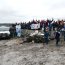  Más de 150 niños limpiaron la playa en Caleta Yaldad  