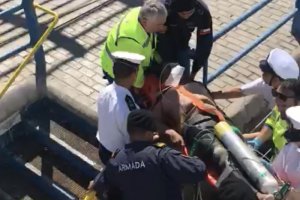 Capitanía de Puerto de Coquimbo realizó evacuación médica de buzo mariscador en sector de Punta Teatinos