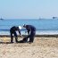  Con asesores de la ONU se realizó limpieza de playa en Quintero  