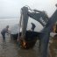 Ballena varada en Tongoy falleció pese a los intentos por salvarla