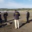 Autoridad Marítima fiscalizó procedimiento de calamar gigante varado muerto en Tirúa