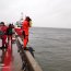 8 primeros 'nadadores escogidos' entrenan en las bajas temperaturas de la Magallanes