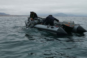 Armada rescató dos buzos que naufragaron en Coquimbo