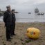 Armada resguarda instalación de cable de fibra óptica en Valparaíso