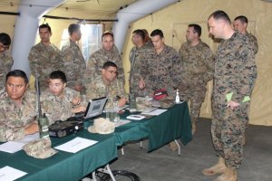Infantes de Marina de Estados Unidos compartieron experiencias y procedimientos