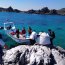 Capitanía de Puerto y Lancha de Servicio General Coquimbo participaron en la primera limpieza de playa en Isla Damas