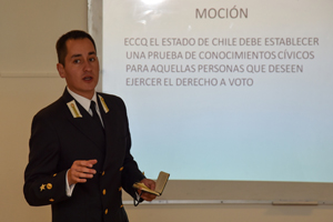 Cadetes de la Escuela Naval destacaron en Cuadrangular de Debate 2019