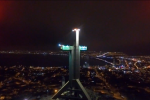 Se inauguró el faro más alto de Latinoamérica en el marco del "Mes del Mar"