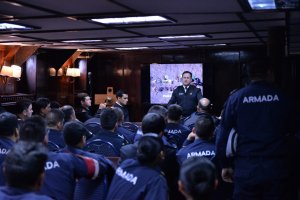 Próximo Crucero de Instrucción de la "Esmeralda" pondrá énfasis en medidas medioambientales