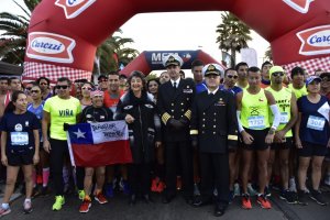 Más de 10 mil personas participaron en la corrida familiar "Mes del Mar" en Viña del Mar