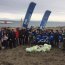 Armada apoyó jornada de limpieza de playas en cuenca del lago Llanquihue