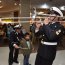 Bandas de la Academia Politécnica Naval realizaron intervención urbana en malls viñamarinos