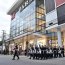 Bandas de la Academia Politécnica Naval realizaron intervención urbana en malls viñamarinos