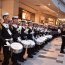 Bandas de la Academia Politécnica Naval realizaron intervención urbana en malls viñamarinos