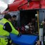 Abuelo que sufrió grave accidente tras desbarrancar 8 metros fue evacuado de urgencia en helicóptero naval