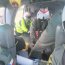 Abuelo que sufrió grave accidente tras desbarrancar 8 metros fue evacuado de urgencia en helicóptero naval