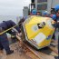 SHOA a bordo del OPV “Cabo Odger” realizó mantenimiento de boyas Dart y Triaxys en el norte