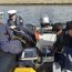 Oficiales Alumnos del SHOA realizan trabajos en playa San Mateo de Valparaíso