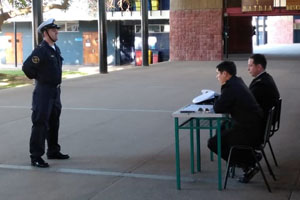 Curso de Aspirantes a Oficiales de los Servicios inició con las evaluaciones doctrinales de Infantería