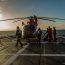 Buque Marinero Fuentealba apoyó entrenamiento para pilotos de helicópteros