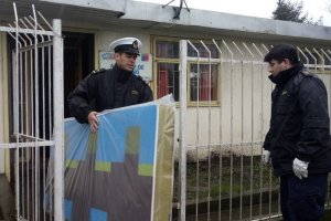 Armada colabora en Talcahuano en la habilitación del refugio para personas en situación de calle