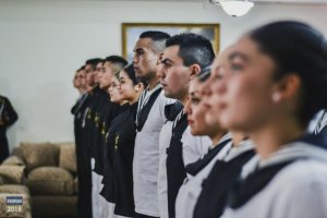 Grumetes de la especialidad de Cámaras rindieron examen final con realización de presentación gastronómica "ESGRUM Chef"