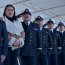 Segunda Generación Mixta de Marineros Conscriptos realizan juramento a la bandera