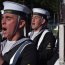 Segunda Generación Mixta de Marineros Conscriptos realizan juramento a la bandera