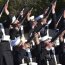 Segunda Generación Mixta de Marineros Conscriptos realizan juramento a la bandera
