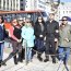 Ciudadanos de Santiago realizan visita a la Armada en Valparaíso
