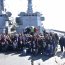 Ciudadanos de Santiago realizan visita a la Armada en Valparaíso