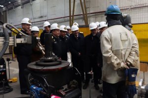 Comisiones de Defensa y Hacienda del Senado visitaron el Astillero ASMAR y sesionaron en la Base Naval Talcahuano