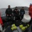 Tres tripulantes fueron rescatados desde embarcación que se hundía