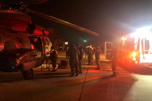Armada realizó aeroevacuación de urgencia desde Juan Fernández