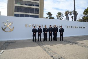 Director General de Educación y Doctrina de la Armada de Ecuador visitó la Escuela Naval y Academia de Guerra Naval
