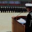 Soldados Infantes de Marina del Servicio Militar realizaron juramento a la Bandera