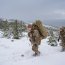  Destacamento de Infantería de Marina N°4 Cochrane realiza entrenamiento de clima frío en Monte Tarn  