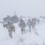 Destacamento de Infantería de Marina N°4 Cochrane realiza entrenamiento de clima frío en Monte Tarn