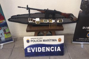 Capitanía de Puerto de Quellón incautó armamento de guerra y munición