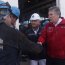 Ministro Espina visitó el astillero de Asmar y se reunió con dotaciones de la Base Naval Talcahuano