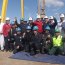 Ministro Espina visitó el astillero de Asmar y se reunió con dotaciones de la Base Naval Talcahuano