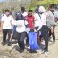 Casi 1 kilo y medio de basura por persona recolectó la dotación de la Esmeralda en Bali