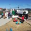 Dotación de la Base Naval Talcahuano colabora en la distribución de agua a los habitantes de Chiguayante