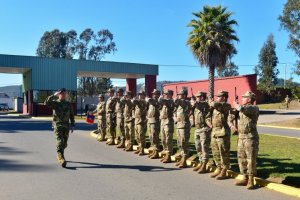 Agregado Naval de México en Chile visitó Brigada Anfibia Expedicionaria