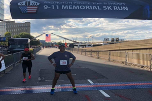 Sargento obtuvo 3er lugar en corrida en homenaje en el Pentágono “9/11”